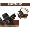 image:imageProject Cloud Platform Sandals for Women Strappy Wedges Plush Insole 2026Black