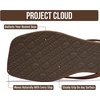 image:imageProject Cloud Square Toe Flip Flops For WomenSandals WomenChocolate