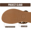 image:imageProject Cloud Wedge Sandals for Women Plush Insole Strappy Sandals 2026Leopard