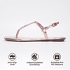 image:imageProject Cloud Wedge Sandals for Women Plush Insole Strappy Sandals 2026Mauve