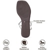 image:imageProject Cloud Wedge Sandals for Women Plush Insole Strappy Sandals 2026Silver