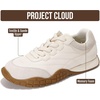 image:imageProject Cloud Womens Fashion Sneakers with Memory Foam amp Non Slip OutsoleWhite  Hitop