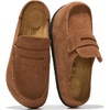 image:imageProject Cloud 100 Genuine Leather Clogs for Women Footwear 2026Tobacco Suede