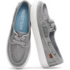 image:imageProject Cloud Canvas Sneakers for Women Memory Foam Slip On SeasaltGrey Canvas