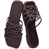 image:imageProject Cloud Womens Flat Sandals Non Slip Dressy Sandals for Women LisaChocolate