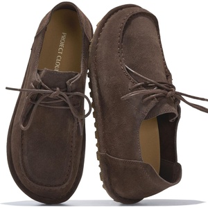 image:image100 Genuine Leather Moccasin Loafers for Women  Moccasin Shoes for WomenChoco Suede