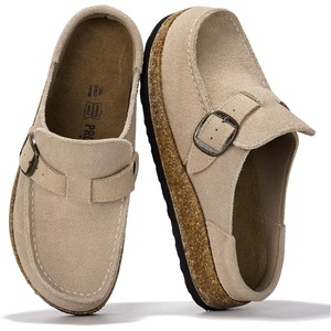 image:imageProject Cloud 100 Genuine Leather Moccasin Style Clogs for Women CarlineStone Suede