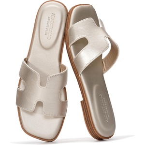 image:imageProject Cloud 100 Genuine Leather Sandals Women Flats For Women JannelGold