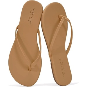 image:imageProject Cloud Flip Flops for Women Memory Foam Flats Sandals FoundationsTaupe