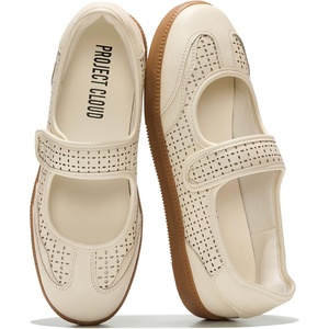 image:imageProject Cloud Mary Jane Shoes NonSlip Fashion Sneakers for WomenBone Perforated