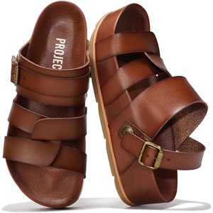 image:imageProject Cloud Platform Sandals for Women Strappy Wedges Plush Insole 2026Clay