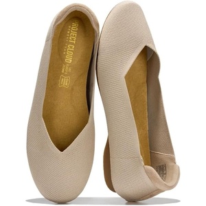 image:imageProject Cloud Womens Flats Memory Foam Ballet Flats for Women ProspectNude Knit