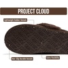 image:image100 Genuine Leather Womens Natural FurLined Clog Slippers for WomenBitter Chocolate Suede