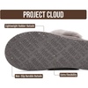 image:image100 Genuine Leather Womens Natural FurLined Clog Slippers for WomenGrey