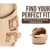 image:imageProject Cloud 100 Genuine Leather Flat Womens Sandals Slides for WomenBeige Suede