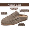 image:imageProject Cloud 100 Genuine Leather Penny Loafers for Women FootwearMushroom Suede