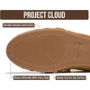 image:imageProject Cloud 100 Genuine Leather Penny Loafers for Women FootwearTan Suede