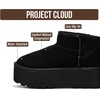 image:imageProject Cloud 100 Genuine Leather Platform Ankle Boots for WomenBlack