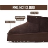 image:imageProject Cloud 100 Genuine Leather Platform Ankle Boots for WomenBrown