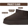 image:imageProject Cloud 100 Genuine Leather Platform Ankle Boots for WomenBrown Distressed