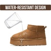 image:imageProject Cloud 100 Genuine Leather Platform Ankle Boots for WomenChestnut