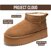 image:imageProject Cloud 100 Genuine Leather Platform Ankle Boots for WomenChestnut