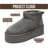 image:imageProject Cloud 100 Genuine Leather Platform Ankle Boots for WomenGrey