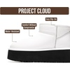 image:imageProject Cloud 100 Genuine Leather Platform Ankle Boots for WomenWhite