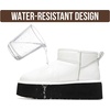 image:imageProject Cloud 100 Genuine Leather Platform Ankle Boots for WomenWhite