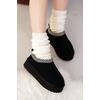 image:imageProject Cloud 100 Genuine Leather Platform Slippers for Women 2026Black