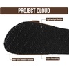 image:imageProject Cloud 100 Genuine Leather Sandals Women Comfortable Womens SlidesIbiza  Chestnut Suede