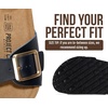 image:imageProject Cloud 100 Genuine Leather Sandals Women Comfortable Womens SlidesIbiza  Navy