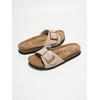 image:imageProject Cloud 100 Genuine Leather Sandals Women Comfortable Womens SlidesIbiza  Nude
