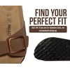 image:imageProject Cloud 100 Genuine Leather Sandals Women Comfortable Womens SlidesIbiza  Tan