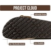 image:imageProject Cloud 100 Genuine Leather Sandals Women Comfortable Womens SlidesMykonos  Beige