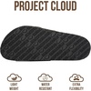 image:imageProject Cloud 100 Genuine Leather Sandals Women Comfortable Womens SlidesMykonos  Olive Distressed