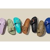 image:imageProject Cloud 100 Genuine Leather Sandals Women Comfortable Womens SlidesMykonos  Olive Distressed