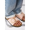 image:imageProject Cloud 100 Genuine Leather Sandals Women Comfortable Womens SlidesMykonos  Pink