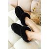 image:imageProject Cloud 100 Genuine Leather Shearling Slippers for Women Cozy HedyBlack