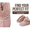 image:imageProject Cloud 100 Genuine Leather Shearling Slippers for Women Cozy HedyDusty Pink Suede
