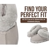 image:imageProject Cloud 100 Genuine Leather Shearling Slippers for Women Cozy HedyLight Grey Suede