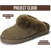 image:imageProject Cloud 100 Genuine Leather Shearling Slippers for Women Cozy HedyOlive