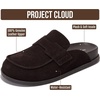 image:imageProject Cloud 100 Genuine Leather Slip On Womens Clogs 2026 FoamyMaple Suede