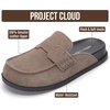 image:imageProject Cloud 100 Genuine Leather Slip On Womens Clogs 2026 FoamyStorm Suede