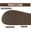 image:imageProject Cloud 100 Genuine Leather Slip On Womens Clogs 2026 FoamyTaupe Wool
