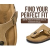 image:imageProject Cloud 100 Genuine Leather Thong Sandals amp Flip Flops for WomenChestnut