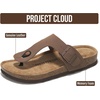 image:imageProject Cloud 100 Genuine Leather Thong Sandals amp Flip Flops for WomenTan