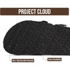 image:imageProject Cloud 100 Genuine Leather Womens Sandals Slides for Women LianBlack