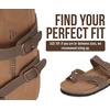 image:imageProject Cloud 100 Genuine Leather Womens Sandals Slides for Women LianMocha Leather