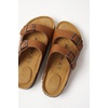 image:imageProject Cloud 100 Genuine Leather Womens Sandals Slides for Women VenitaCognac